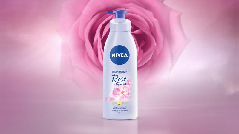 Nivea oil in lotion Rose & Argan oil 