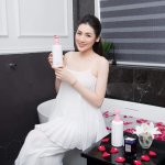 sữa tắm trắng da